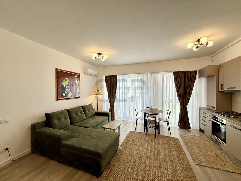 Rond Alba Iulia, Decebal, apartament 2 camere lux, totul nou, prima inchiriere, loc parcare.